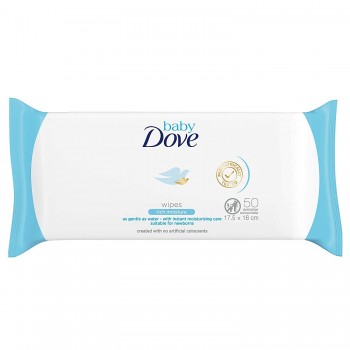 Dove Baby Wipes Rich Moisture, 50 count
